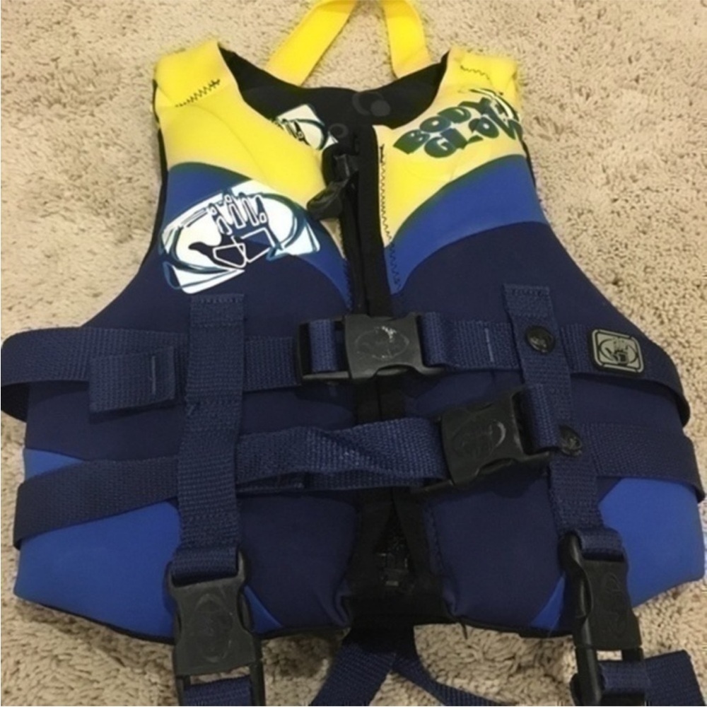 Body Glove kids life jacket 30-50 lbs EUC - Picture 2 of 7
